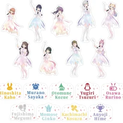 Love Live! Hasu no Sora Jogakuin School Idol Club 4th Live Dream ～Bloom, The Dream Believers～ Trading Die-cut Sticker (1 Pack)