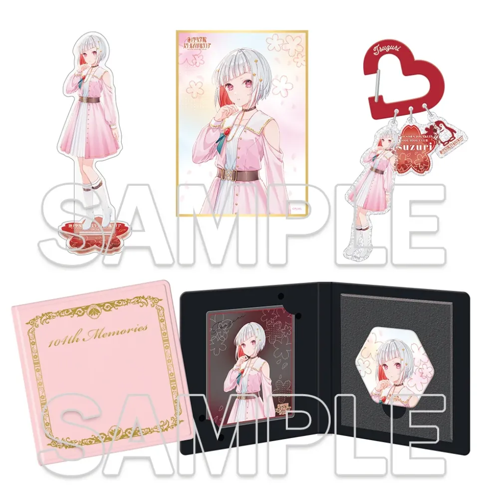 Love Live! Hasu no Sora Jogakuin School Idol Club Foil-stamped 102nd Class Memorial Goods Set Tsuzuri Yugiri