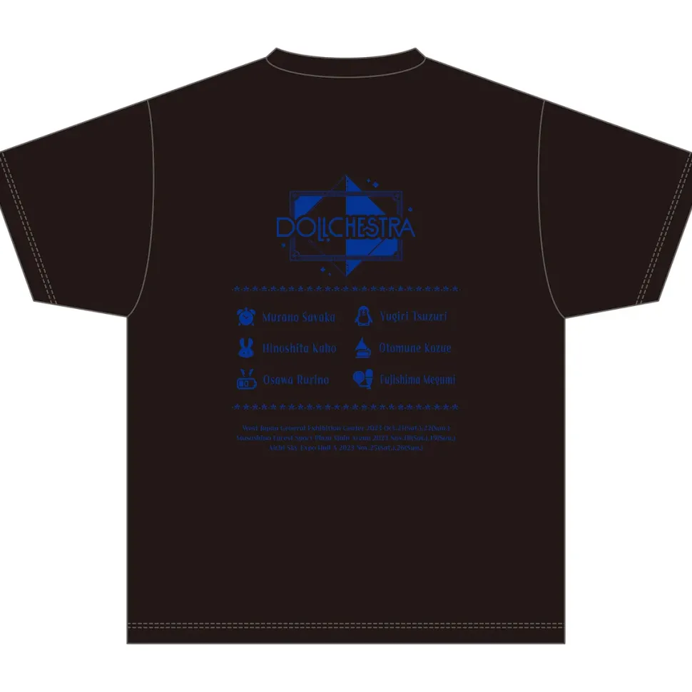 Love Live! Hasu no Sora Jogakuin School Idol Club 1st Live Tour ~RUN! CAN! FUN!~ T-Shirt DOLLCHESTRA