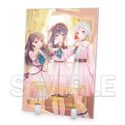 Love Live! Hasu no Sora Jogakuin School Idol Club Foil-stamped 102nd Class Memorial Acrylic Plate