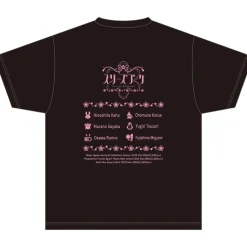 Love Live! Hasu no Sora Jogakuin School Idol Club 1st Live Tour ～RUN! CAN! FUN!～ T-Shirt Cerise Bouquet