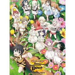 Love Live! Nijigasaki High School Idol Club FLOWER MUSIC LIVE Boooooom Boooooom Bee!! B2 Poster