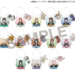 Love Live! Nijigasaki High School Idol Club (Gentle Nyangasaki) Wire Acrylic Keychain