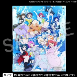 Love Live! Nijigasaki High School Idol Club Nijigasaki High School Store Layered Graph® Nijigasaki High School Idol Club 3rd Live! School Idol Festival ～The beginning of the dream～