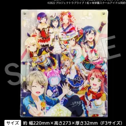 Love Live! Nijigasaki High School Idol Club Nijigasaki High School Store Layered Graph® Nijigasaki High School Idol Club 2nd Live! Brand New Story ＆ Back to the TOKIMEKI