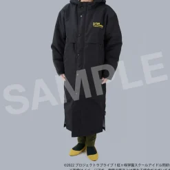 Love Live! Nijigasaki High School Idol Club Nijigasaki High School Store Black Long Bench Coat