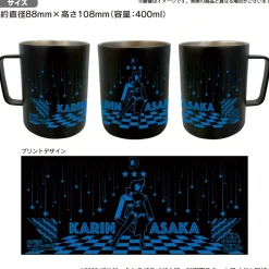 Love Live! Nijigasaki High School Idol Club Nijigasaki High School Store Official Memorial Item Vol. 9: Put Your Heart! Karin's Stainless Mug
