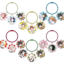 Love Live! Nijigasaki High School Idol Club FLOWER MUSIC LIVE Boooooom Boooooom Bee!! Acrylic Charm Set