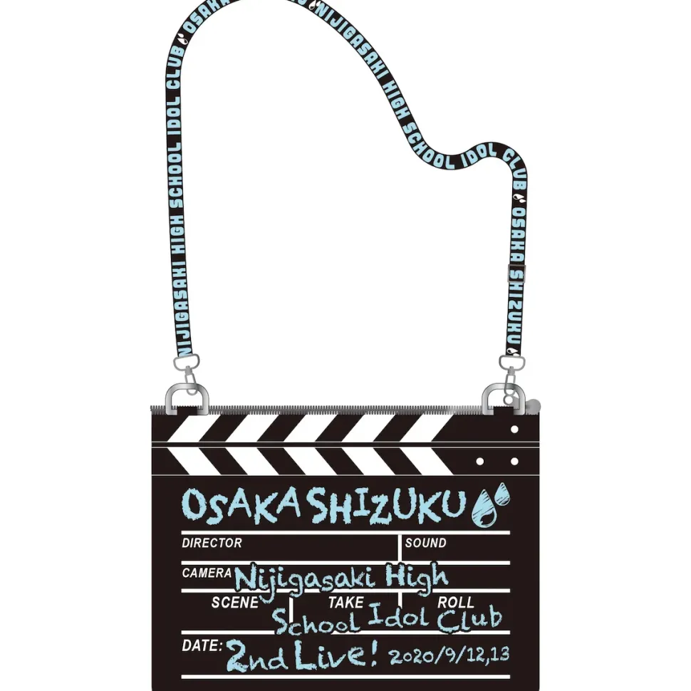 Love Live! Nijigasaki High School Idol Club 2nd Live! Shizuku Osaka Clapboard Sacoche