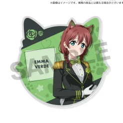 Love Live! Nijigasaki High School Idol Club (Gentle Nyangasaki) Cat-shaped Acrylic coaster (Set of 3)