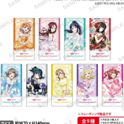 Love Live! School Idol Festival Aqours: Princess Ver. Trading Ticket-Style Sticker Collection Complete Box Set