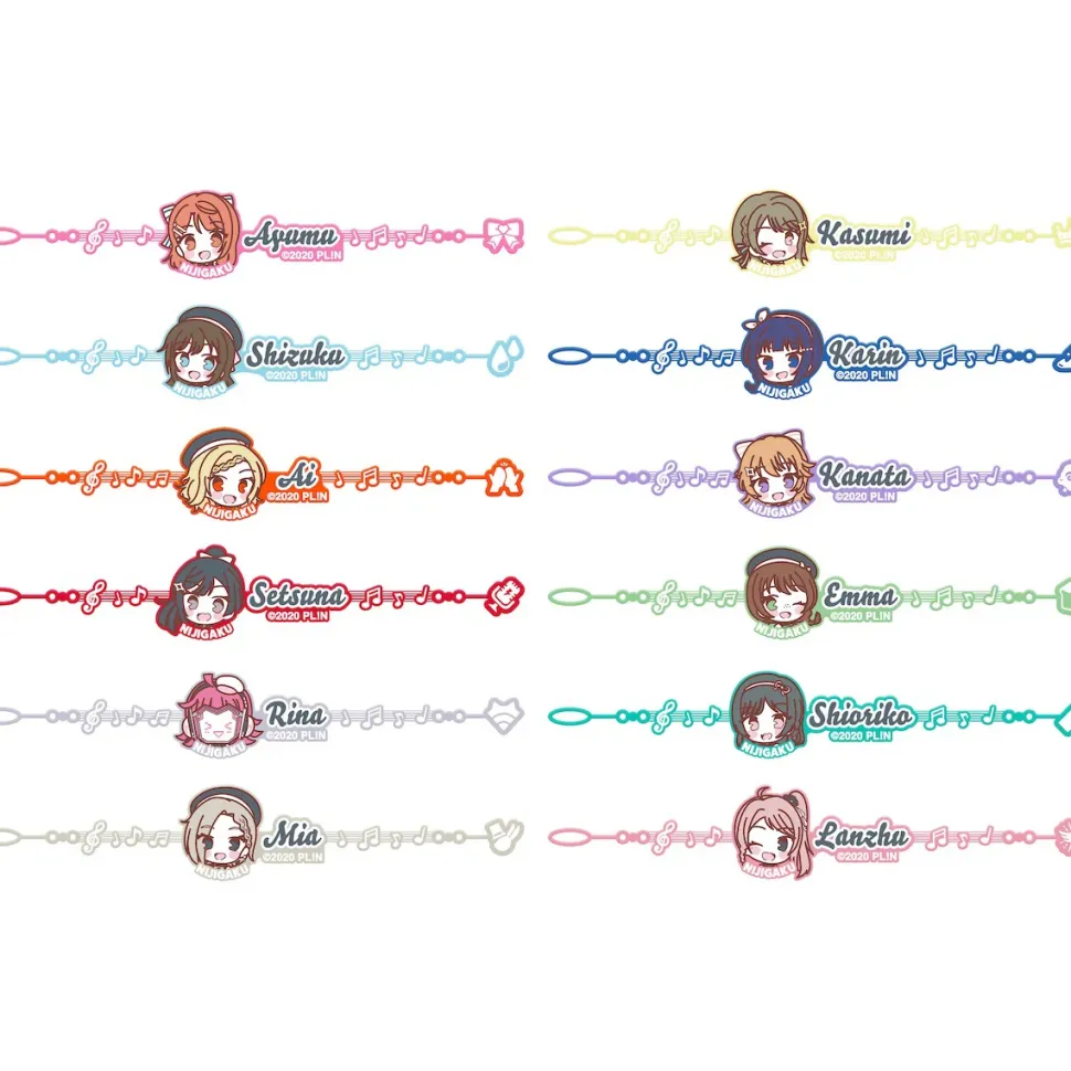 Love Live! Series Presents COUNTDOWN LoveLive! 2021→2022 〜LIVE with a smile!〜 Embroidered Bracelet Vol. 2