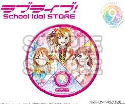 Love Live! Series 9th Anniversary Deka Pin Badge