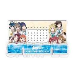 Love Live! Sunshine!! Acrylic Perpetual Calendar