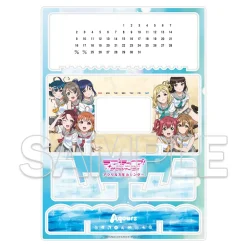 Love Live! Sunshine!! Acrylic Perpetual Calendar
