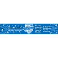Love Live! Sunshine!! Aqours 6th Love Live! KU-RU-KU-RU Rock 'n' Roll TOUR Muffler Towel