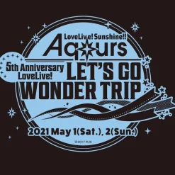 Love Live! Sunshine!! Aqours 5th Anniversary LoveLive! ~LET'S GO WONDER TRIP~ Windbreaker