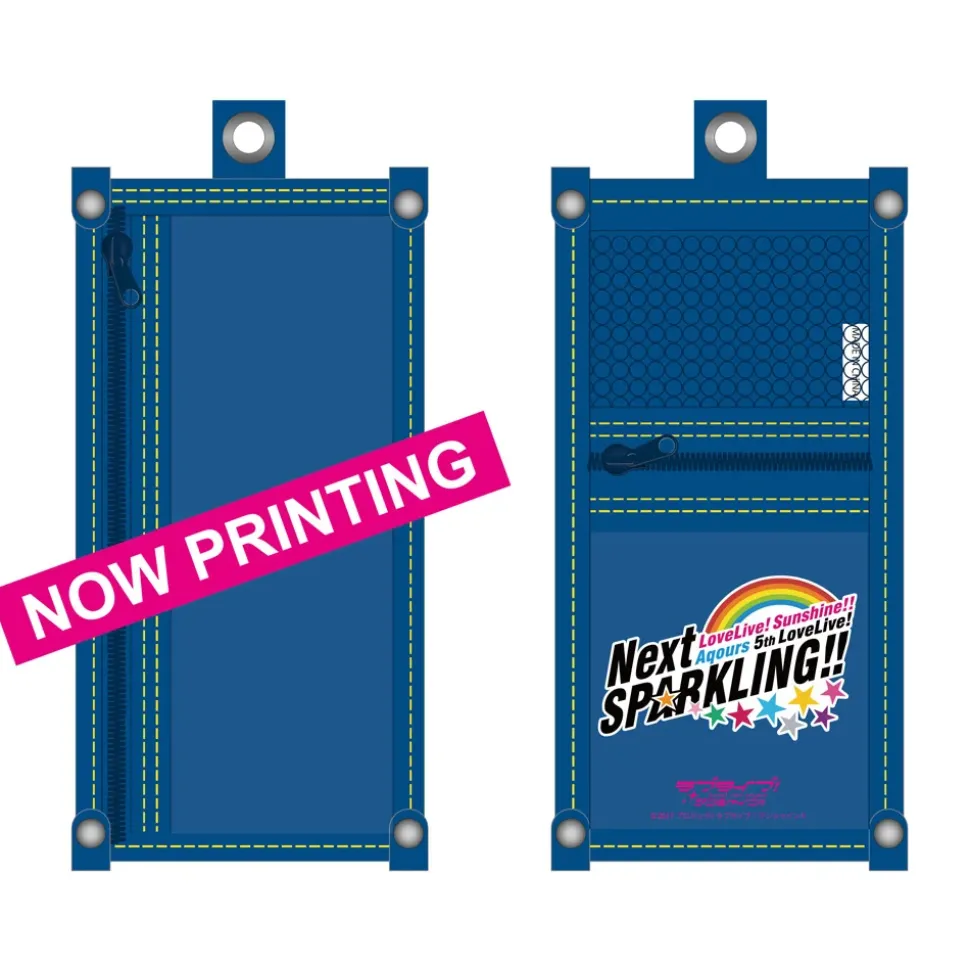 Love Live! Sunshine!! Aqours 5th Love Live! -Next Sparkling!!- Wallet Ticket Case