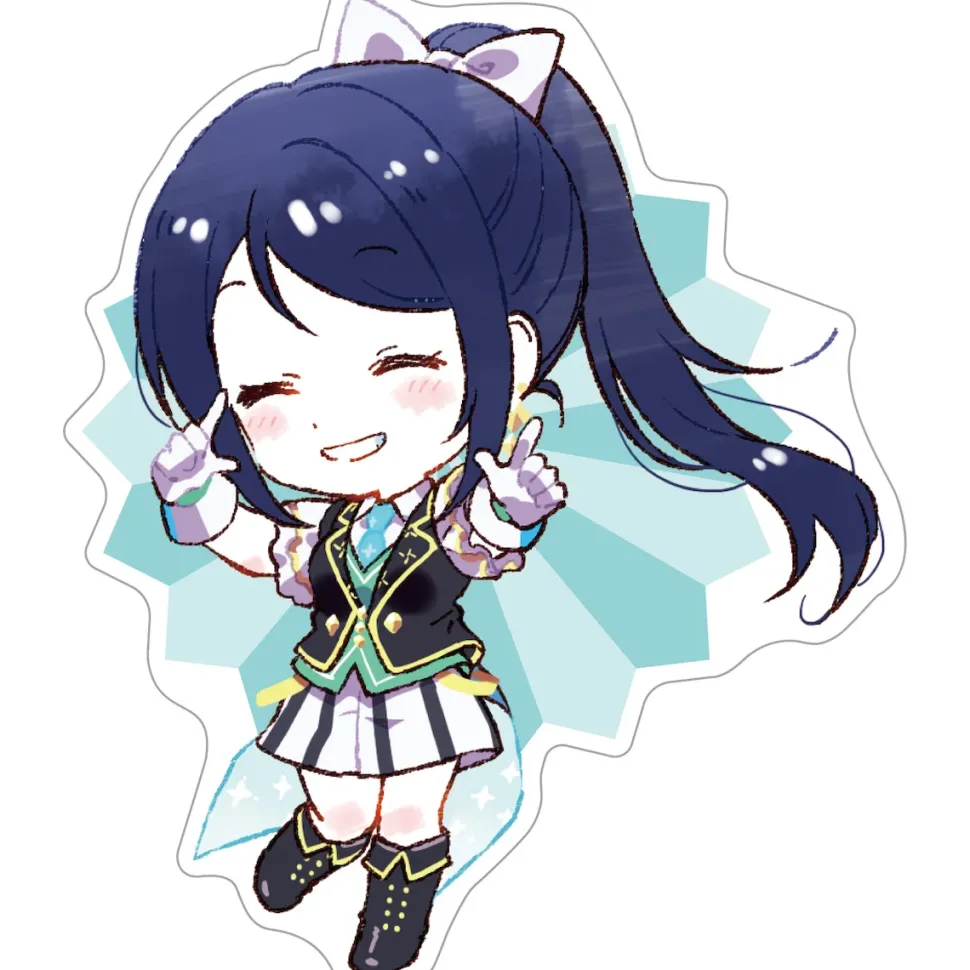 Love Live! Sunshine!! Aqours 6th LoveLive! ~KU-RU-KU-RU Rock 'n' Roll TOUR~<WINDY STAGE> Trading Mask Charm