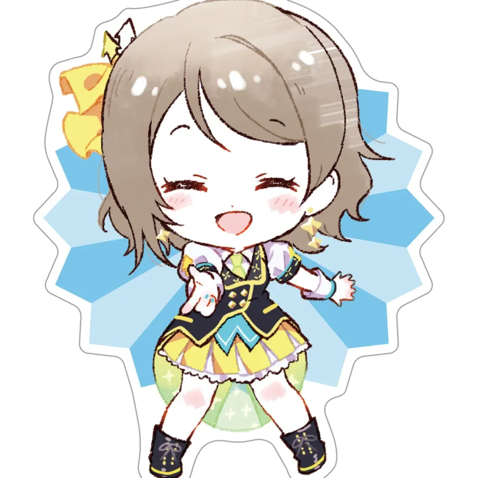Love Live! Sunshine!! Aqours 6th LoveLive! ~KU-RU-KU-RU Rock 'n' Roll TOUR~<WINDY STAGE> Trading Mask Charm