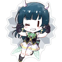 Love Live! Sunshine!! Aqours 6th LoveLive! ~KU-RU-KU-RU Rock 'n' Roll TOUR~<WINDY STAGE> Trading Mask Charm