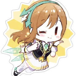 Love Live! Sunshine!! Aqours 6th LoveLive! ~KU-RU-KU-RU Rock 'n' Roll TOUR~<WINDY STAGE> Trading Mask Charm