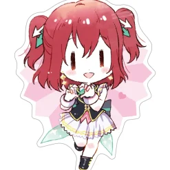 Love Live! Sunshine!! Aqours 6th LoveLive! ~KU-RU-KU-RU Rock 'n' Roll TOUR~<WINDY STAGE> Trading Mask Charm