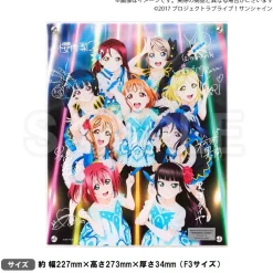 Love Live! Sunshine!! Uranohoshi Girls High School Store Layered Graph® Aqours 3rd LoveLive! Tour ～WONDERFUL STORIES～