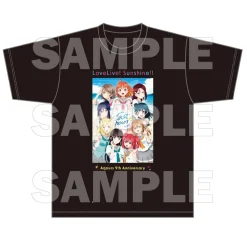 Love Live! Sunshine!! Uranohoshi Girls' High School Store Aqours 9th Anniversary T-Shirt