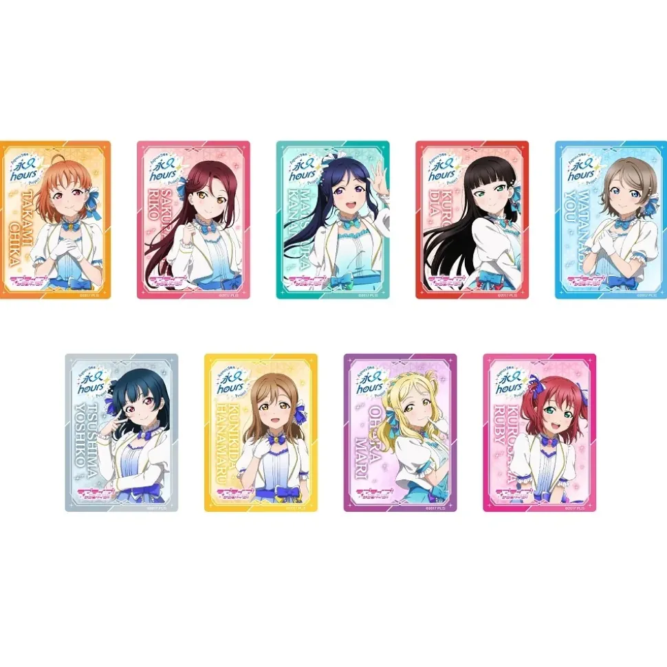 Love Live! Sunshine!! Uranohoshi Girls' High School Store Aqours 9th Anniversary Trading Card (1 Pack)