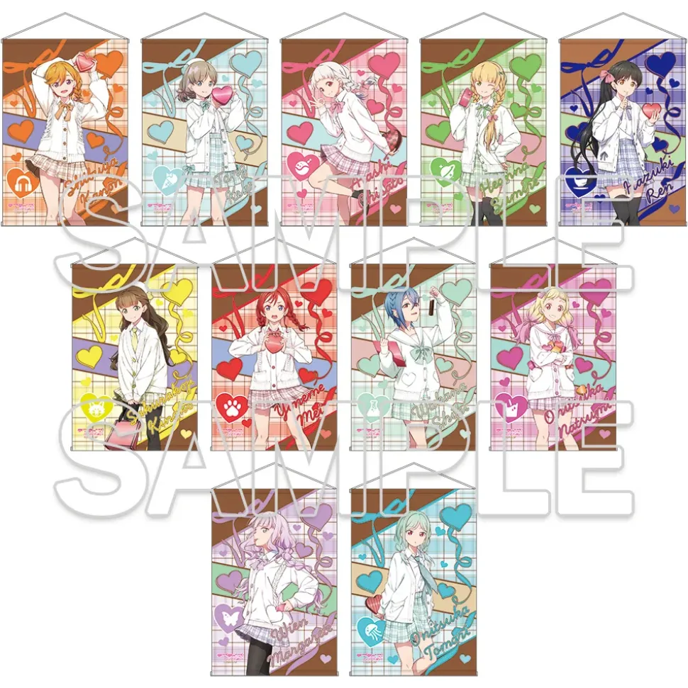 Love Live! Superstar!! B2 Glimmering Tapestry Valentine 2025 Ver.