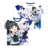 Love Live! Superstar!! Full Graphic T-shirt Music-Talk-Teamwork! Prime Adventure!! Ver. Ren Hazuki