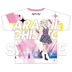 Love Live! Superstar!! Full Graphic T-shirt Music-Talk-Teamwork! Prime Adventure!! Ver. Chisato Arashi
