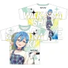 Love Live! Superstar!! Full Graphic T-shirt Music-Talk-Teamwork! Prime Adventure!! Ver. Shiki Wakana