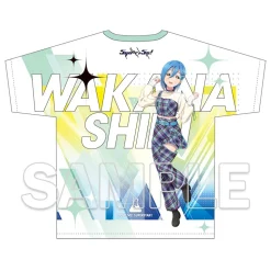 Love Live! Superstar!! Full Graphic T-shirt Music-Talk-Teamwork! Prime Adventure!! Ver. Shiki Wakana