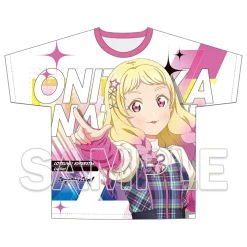 Love Live! Superstar!! Full Graphic T-shirt Music-Talk-Teamwork! Prime Adventure!! Ver. Natsumi Onitsuka