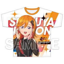 Love Live! Superstar!! Full Graphic T-shirt Music-Talk-Teamwork! Prime Adventure!! Ver. Kanon Shibuya