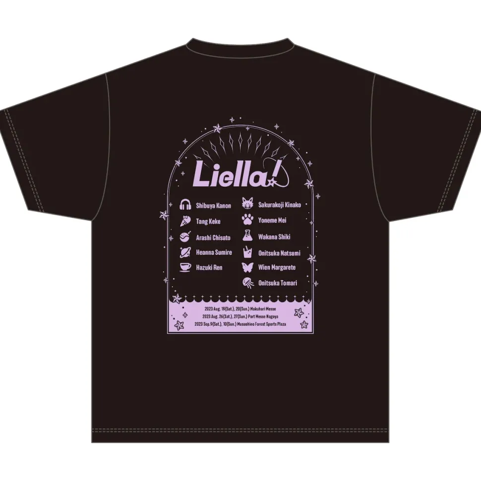 Love Live! Superstar!! Liella! 4th LoveLive! Tour ~brand new Sparkle~ T-Shirt