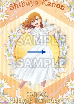 Love Live! Superstar!! Yuigaoka Girls High School Store Birthday Present Kanon Shibuya Set