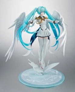 Lucrea Mobile Suit Gundam 45th Anniversary × Hatsune Miku: Hatsune Miku × Wing Gundam Zero EW 1/7 Scale Figure