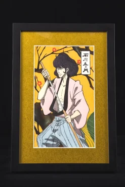 Lupin the Third Ukiyoe Woodblook Print - Goemon Ishikawa