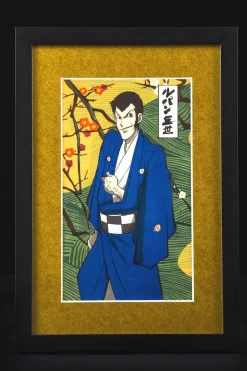 Lupin the Third Ukiyoe Woodblook Print - Lupin the Third
