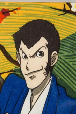 Lupin the Third Ukiyoe Woodblook Print - Lupin the Third
