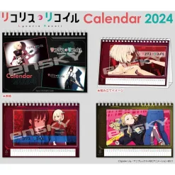 Lycoris Recoil 2024 Desktop Calendar