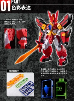 Mado King Granzort Granzort Plastic Model Kit