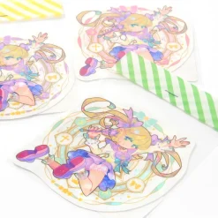Magic Circle Girl Holographic Stickers