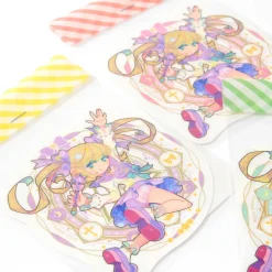 Magic Circle Girl Holographic Stickers