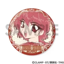 Magic Knight Rayearth Tin Badge Set Hikaru Shidou ga Ippai Selection