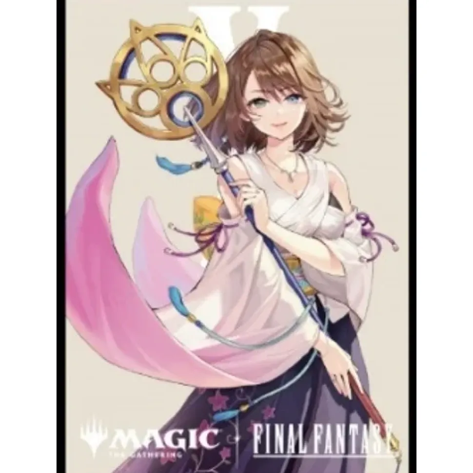 Magic: The Gathering Final Fantasy Players Card Sleeve MFS-12 Character Borderless Edition Yuna, Grand Summoner