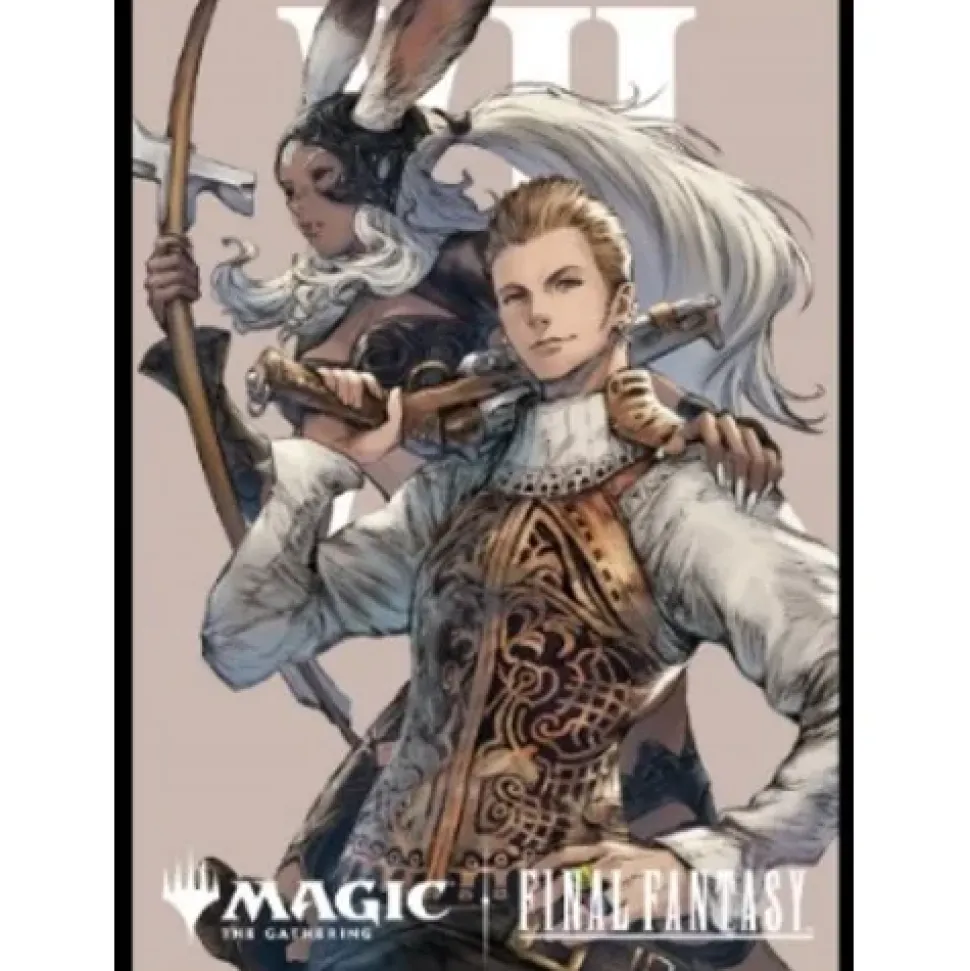 Magic: The Gathering Final Fantasy Players Card Sleeve MFS-13 Character Borderless Edition Balthier and Fran